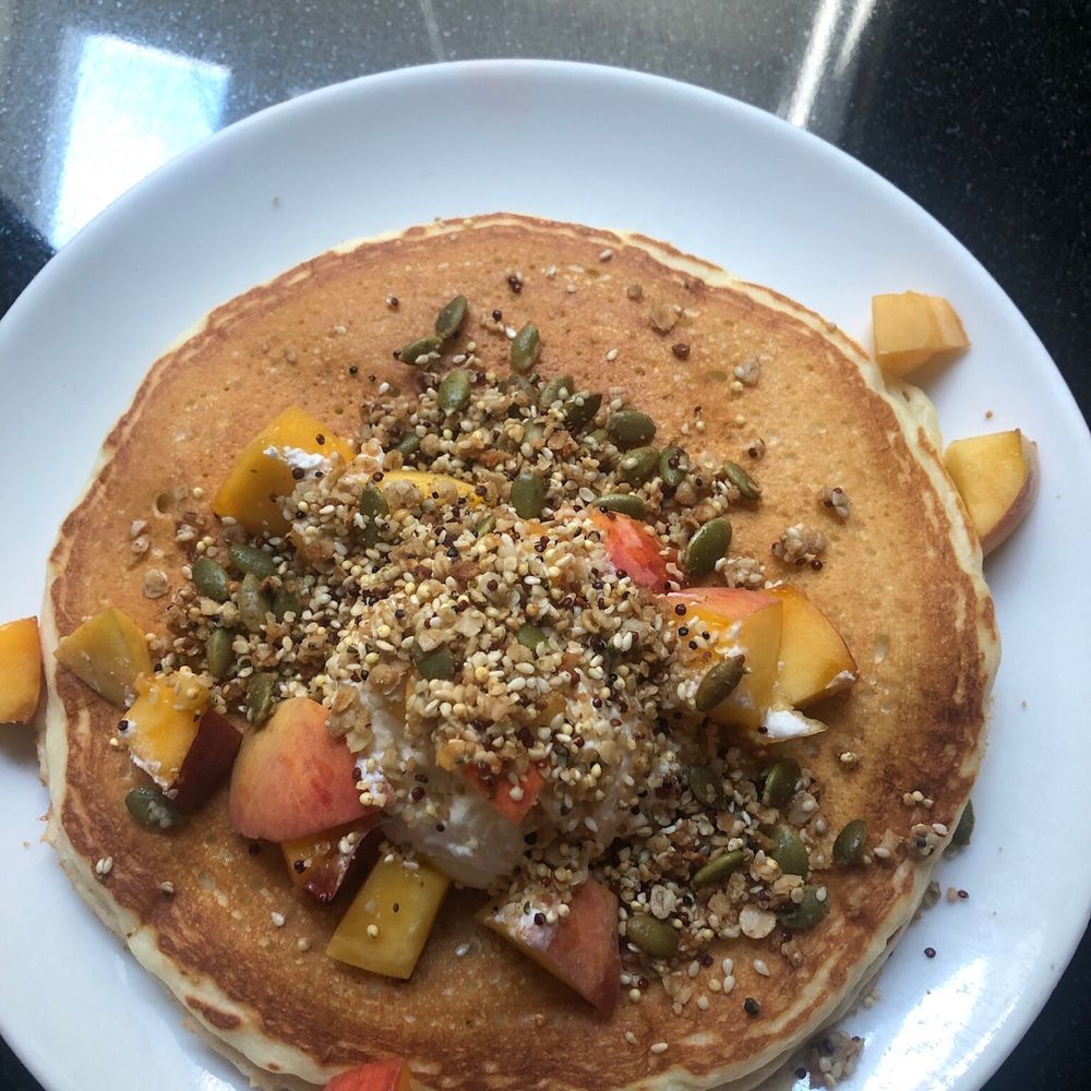 Sleepy Bee Cafe - Blue Ash - Peach pancakes - Breakfast & Brunch Near Me - Blue Ash, Ohio Sleepy Bee Cafe - Blue Ash - Peach pancakes - Breakfast & Brunch Near Me - Blue Ash, Ohio