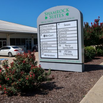 NWA Workplaces - A view of our building and sign from the street. - Shared Office Spaces Near Me - Bentonville, Arkansas NWA Workplaces - A view of our building and sign from the street. - Shared Office Spaces Near Me - Bentonville, Arkansas