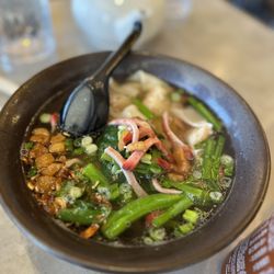 Jia Kitchen - Shrimp dumpling soup with noodles