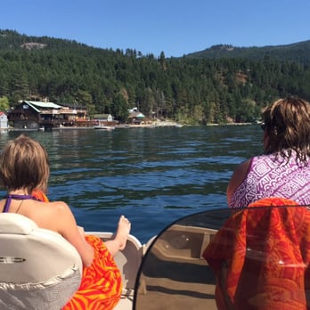 Bigfork Outdoor Rentals - Beautiful day cruising on the BigFork Rentals pontoon! - Rafting/Kayaking Near Me - Bigfork, Montana Bigfork Outdoor Rentals - Beautiful day cruising on the BigFork Rentals pontoon! - Rafting/Kayaking Near Me - Bigfork, Montana