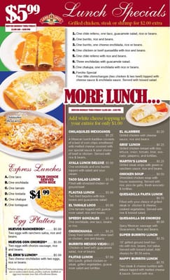 Menu photo 6 La Fiesta Mexican Restaurant Bartlesville, OK Menu photo 6 La Fiesta Mexican Restaurant Bartlesville, OK