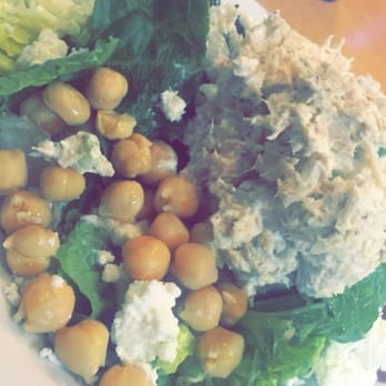 Little Daddy's - Greek salad with a scoop of tuna. - Diners Near Me - Bloomfield Hills, Michigan Little Daddy's - Greek salad with a scoop of tuna. - Diners Near Me - Bloomfield Hills, Michigan