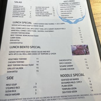 The Sushi Sushi - Menu - Japanese Near Me - Temecula, California The Sushi Sushi - Menu - Japanese Near Me - Temecula, California