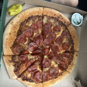 Papa Johns Pizza - Large pepperoni pizza w/BBQ - Pizza Near Me - Stafford, Virginia Papa Johns Pizza - Large pepperoni pizza w/BBQ - Pizza Near Me - Stafford, Virginia