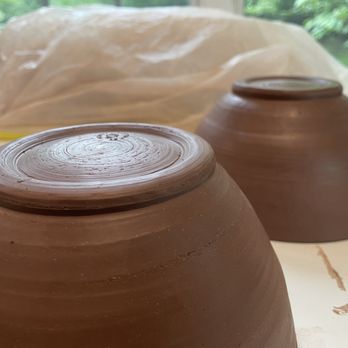 Melissa Michael ClayArt - Bowls with a foot - Art Classes Near Me