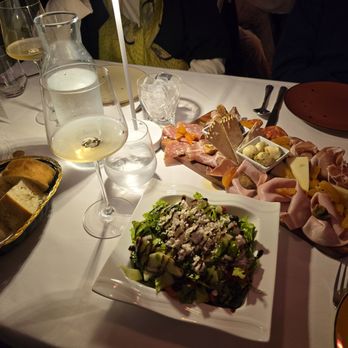 Luca Italian Restaurant - Rocco salad with antipasto misto plate - Italian Near Me - Everett, Washington