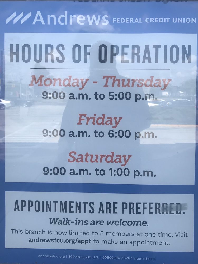 ANDREWS FEDERAL CREDIT UNION Updated August 2025 10 Photos 2200