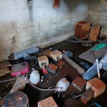 Combat Junk - Flooded basement cleaned out so the repairs can begin. - Junk Removal & Hauling Near Me - Winston-Salem, North Carolina Combat Junk - Flooded basement cleaned out so the repairs can begin. - Junk Removal & Hauling Near Me - Winston-Salem, North Carolina