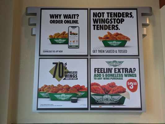 Menu photo 1 Wingstop Bellevue, WA