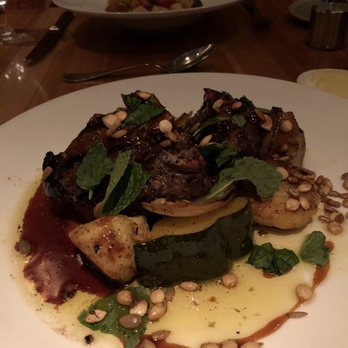 Sweet Basil - Colorado lamb t-bone - New American Near Me - Vail, Colorado