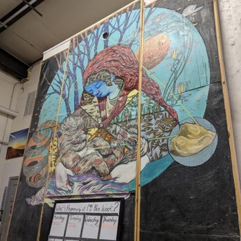 Center 45 - Cool mural - Rock Climbing Near Me - Boone, North Carolina Center 45 - Cool mural - Rock Climbing Near Me - Boone, North Carolina