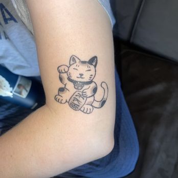 Cryptid Ink Tattoos - Close up of healed flash tattoo - Tattoo Near Me - Santa Ana, California Cryptid Ink Tattoos - Close up of healed flash tattoo - Tattoo Near Me - Santa Ana, California
