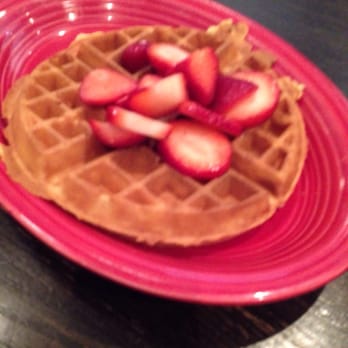 Red's Kitchen + Tavern - Waffles strawberry topped - American Near Me - Peabody, Massachusetts Red's Kitchen + Tavern - Waffles strawberry topped - American Near Me - Peabody, Massachusetts