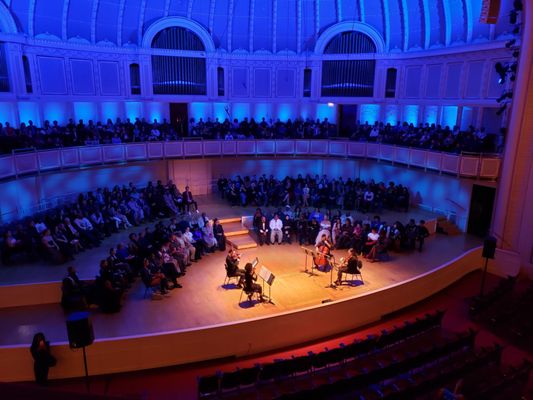 Photo of Chicago Symphony Center - Chicago, IL, US. String Quartet from the Chicago Civic Symphony