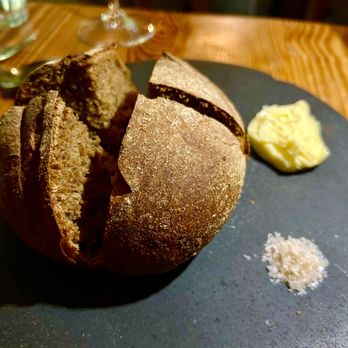 Krüs Kitchen - porcini sourdough - New American Near Me - Miami, Florida