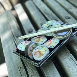 Iga Supermarche Leduc - sushi from there... i try different types but i have only this photo, very delicious and fresh