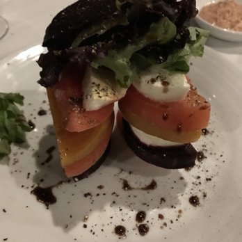 Spaggi's - Heirloom tomatoes and beet salad. My favorite. - Italian Near Me - Upland, California Spaggi's - Heirloom tomatoes and beet salad. My favorite. - Italian Near Me - Upland, California