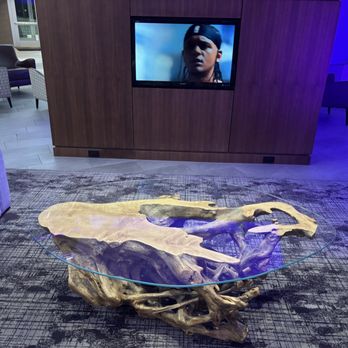 Hyatt Regency Denver Tech Center - Interesting coffee table in the lobby. - Hotels Near Me - Denver, Colorado