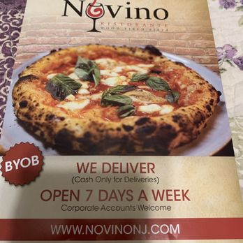 Novino - What an actual Neapolitan style pizza looks like but we didn't get - Italian Near Me - Mahwah, New Jersey Novino - What an actual Neapolitan style pizza looks like but we didn't get - Italian Near Me - Mahwah, New Jersey