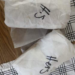 Hot Stuff Pizza - His & hers chicken wraps