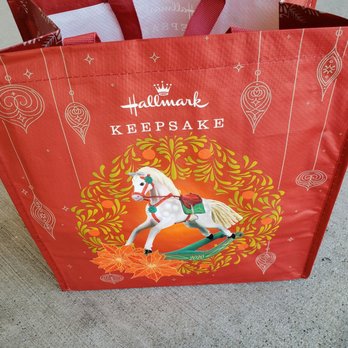 Amy's Hallmark - Cool bag you get when you shop for Christmas ornaments. - Cards & Stationery Near Me - Clawson, Michigan