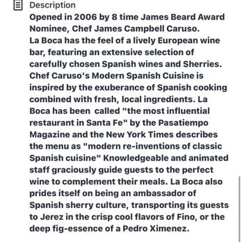 La Boca - Review - Tapas Bars Near Me - Santa Fe, New Mexico
