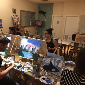 Lucky Cat Social Art - Some deviate from the norm and add an orca! RIP Tilikum - Art Classes Near Me