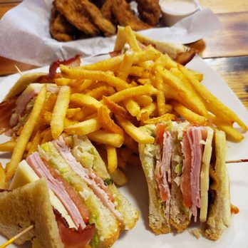 Bluffs - Club stacker and fries. - Bars Near Me - Sevierville, Tennessee Bluffs - Club stacker and fries. - Bars Near Me - Sevierville, Tennessee