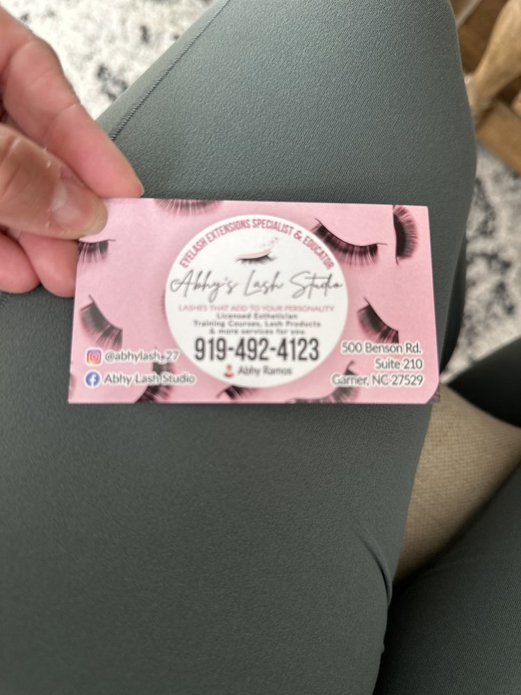 Abhy’s Lash Studio Logo