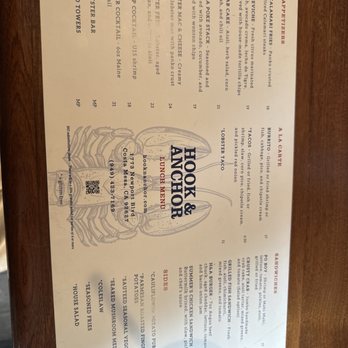 Hook & Anchor - Menu - Seafood Near Me - Costa Mesa, California Hook & Anchor - Menu - Seafood Near Me - Costa Mesa, California