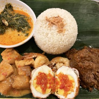 D'jakarta Cafe - Beef Rendang Rice / Nasi Rendang - Indonesian Near Me - Philadelphia, Pennsylvania
