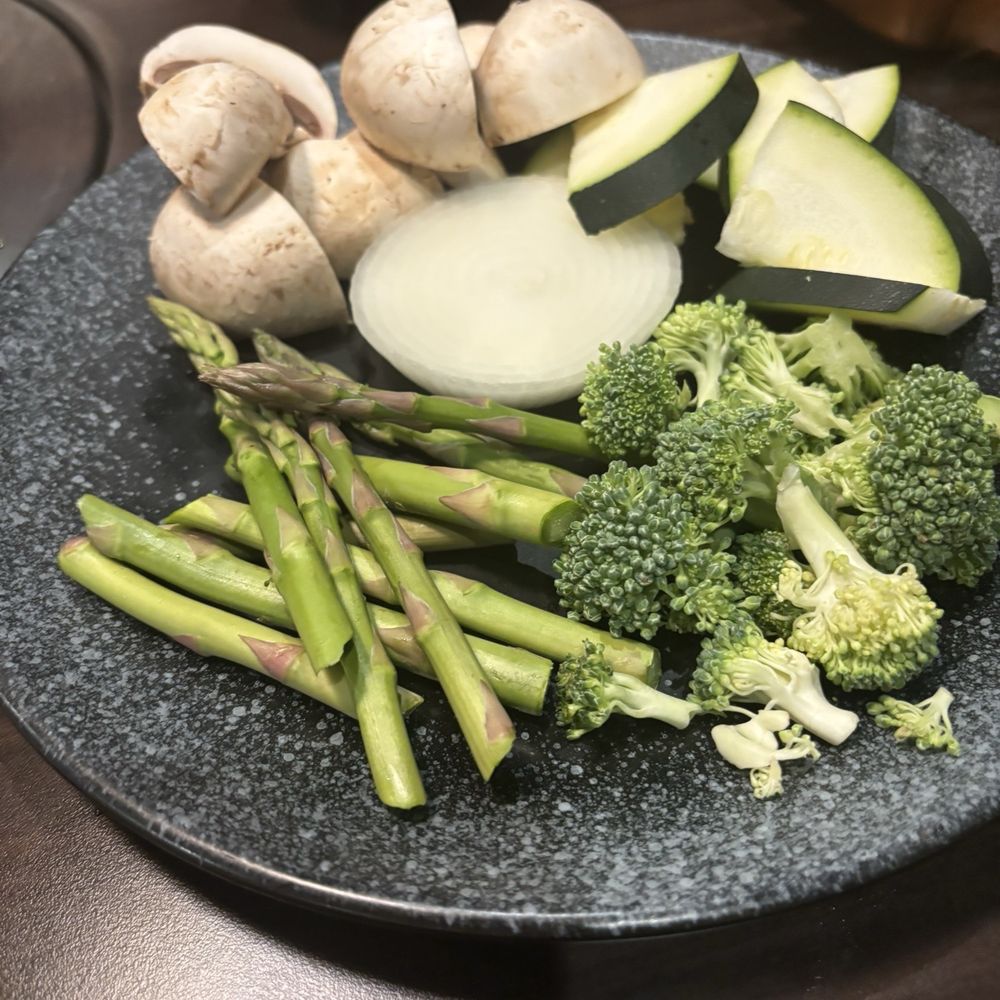 Togyu - Mixed vegetables, if you want something specific just order it. - Barbeque Near Me - Cranberry Township, Pennsylvania Togyu - Mixed vegetables, if you want something specific just order it. - Barbeque Near Me - Cranberry Township, Pennsylvania