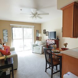 North Chandler Place - Two Bedroom Apartment Living Room