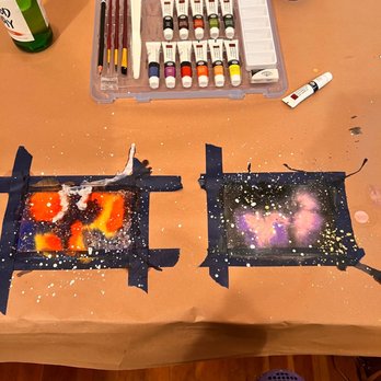 Workshop - Watercolor color for beginners: Galaxy and night sky pain night (for my birthday) - Art Classes Near Me - San Francisco, California Workshop - Watercolor color for beginners: Galaxy and night sky pain night (for my birthday) - Art Classes Near Me - San Francisco, California
