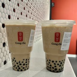 XL Black Milk Tea w/ Pearls XL Black Milk Tea w/ Pearls