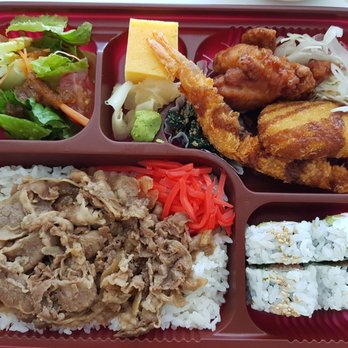Ryuu Japanese Kitchen UBC - Bento Box B with Gyudon - Japanese Near Me - Vancouver, British Columbia