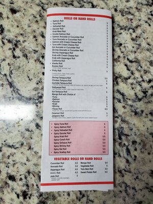 Menu photo 5 Sushi Yee Jacksonville, FL