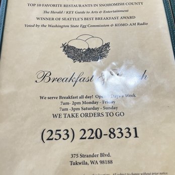 Patty's Eggnest - Breakfast & Brunch Near Me - Tukwila, Washington Patty's Eggnest - Breakfast & Brunch Near Me - Tukwila, Washington