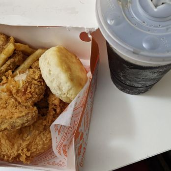 Popeyes Louisiana Kitchen - the three piece combo (not spicy as requested unfortunately _) - Fast Food Near Me - Avondale, Arizona Popeyes Louisiana Kitchen - the three piece combo (not spicy as requested unfortunately _) - Fast Food Near Me - Avondale, Arizona