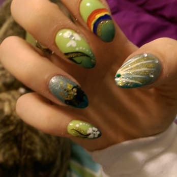 Reaction Nails - Getting ready for St. Patrick's Day with Tony at Reaction Nails!! - Nail Salons Near Me - Chesapeake, Virginia