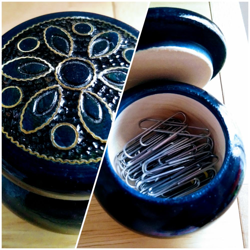 Wooden trinket box Wooden trinket box