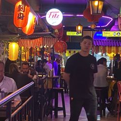 The Night Market - Great decor--designed like an Asian street market.