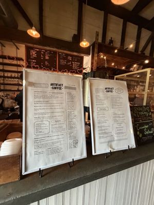 Menu photo 1 Artifact Coffee Baltimore, MD Menu photo 1 Artifact Coffee Baltimore, MD