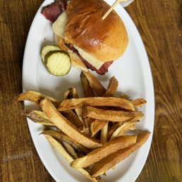 Pastrami Melt + Handcut Fries Pastrami Melt + Handcut Fries