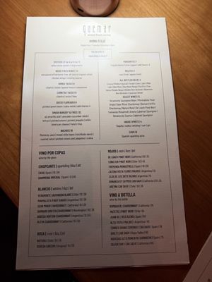 Menu photo 2 Quemar Virginia Beach, VA Menu photo 2 Quemar Virginia Beach, VA