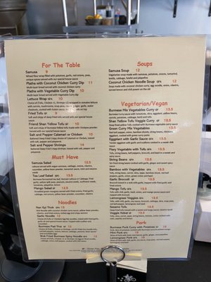 Menu photo 6 New Burma San Francisco, CA Menu photo 6 New Burma San Francisco, CA