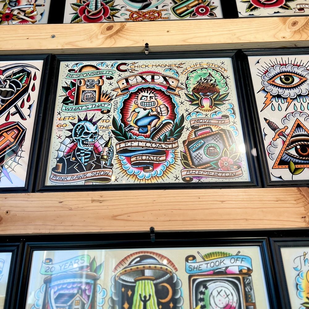 Envision Tattoo Studio - MXPX wall art! - Tattoo Near Me - Murrieta, California Envision Tattoo Studio - MXPX wall art! - Tattoo Near Me - Murrieta, California