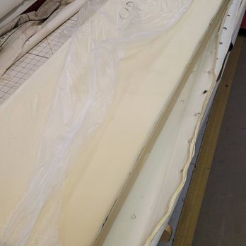 Overboard Designs - old recycled foam found in sundeck. - Interior Design Near Me - Buford, Georgia