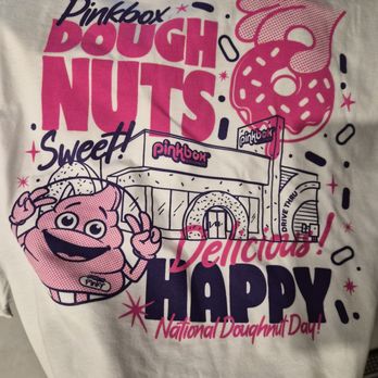 Pinkbox Doughnuts - National donut day! Thanks for the shirt! - Donuts Near Me - Henderson, Nevada