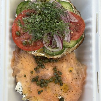 Courage Bagels - Run it Through the Garden and Simply Delicious - Bagels Near Me - Los Angeles, California